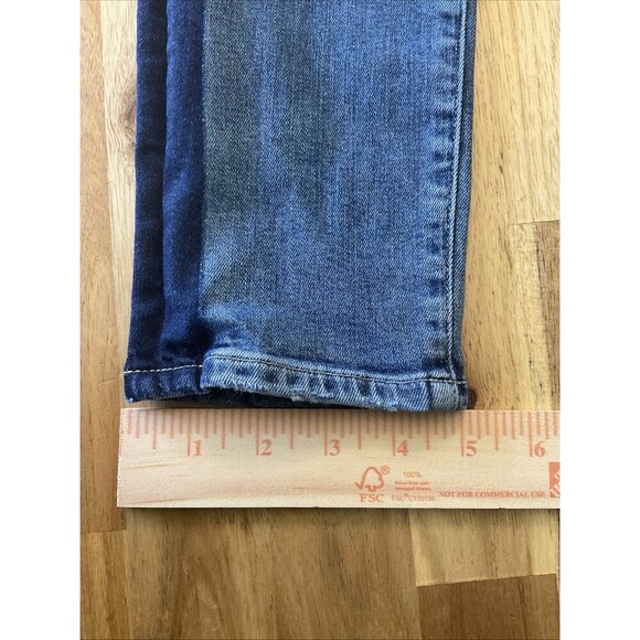Citizens of Humanity Two Tone Rocket Crop High Rise Skinny Jeans Sz 27 - Picture 3 of 11